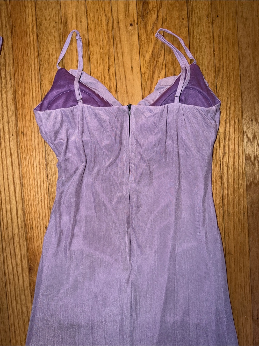 Maxi V-neck Ruffle Dress - Picture 4 of 5